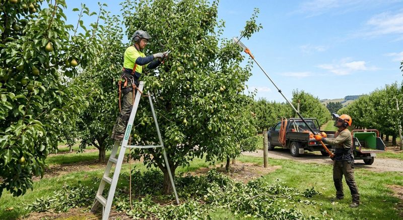 Peach Tree Pruning in Allentown, PA