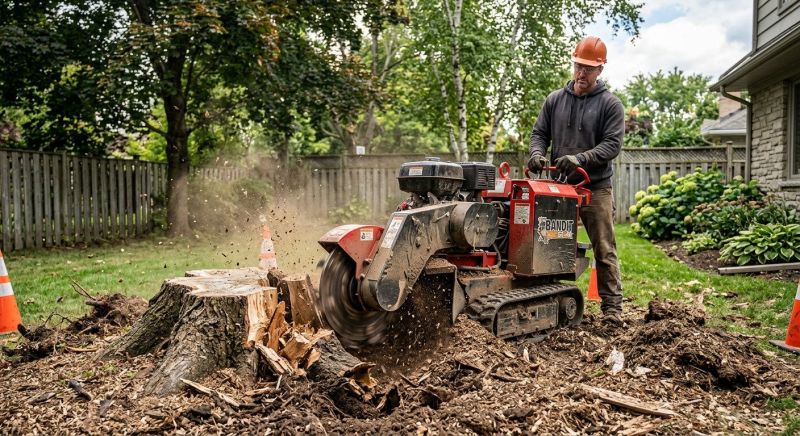 Stump Cutting in Calvert County, MD